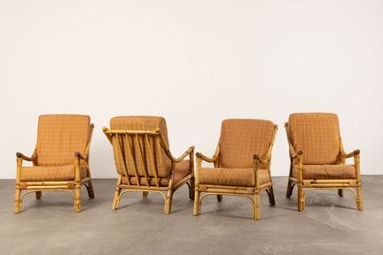 Im Stil von AUDOUX-MINET.
Set aus vier Wintersesse
