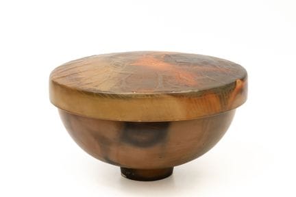 Pierre BAYLE (1945–2004).
Ausgestellte Schale, auf