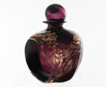 Michèle LUZORO (geb. 1949).
Flasche aus schwarz-li