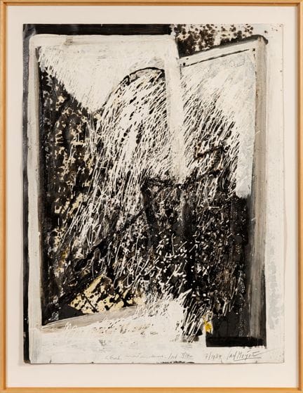 Jan MEIJER (1927-1995).
Abstracción - 1984.
Técnic