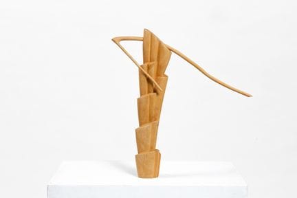 Joëlle NEVEU (1944–2007).
Der heilige Berg.
Holzsk