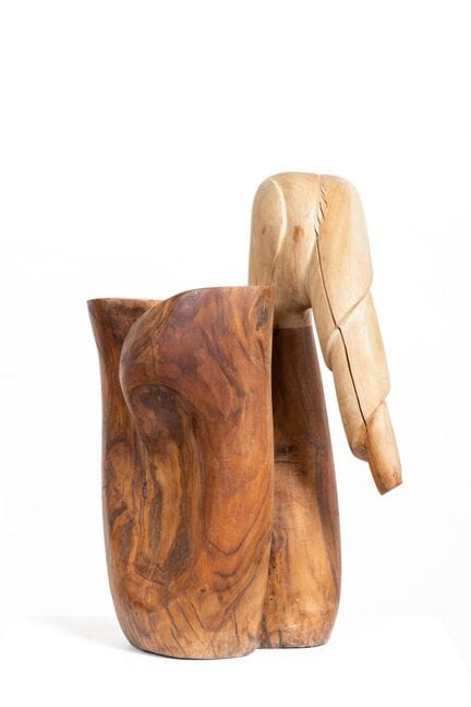 Joëlle NEVEU (1944–2007).
Freaks.
Holzskulptur.
Si
