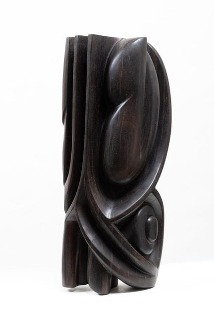 Joëlle NEVEU (1944–2007).
Kwele.
Skulptur aus Eben