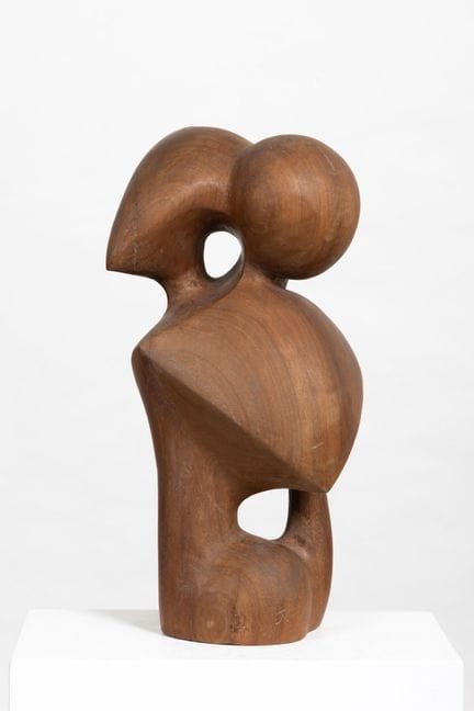 Joëlle NEVEU (1944–2007).
Eine Welle.
Holzskulptur