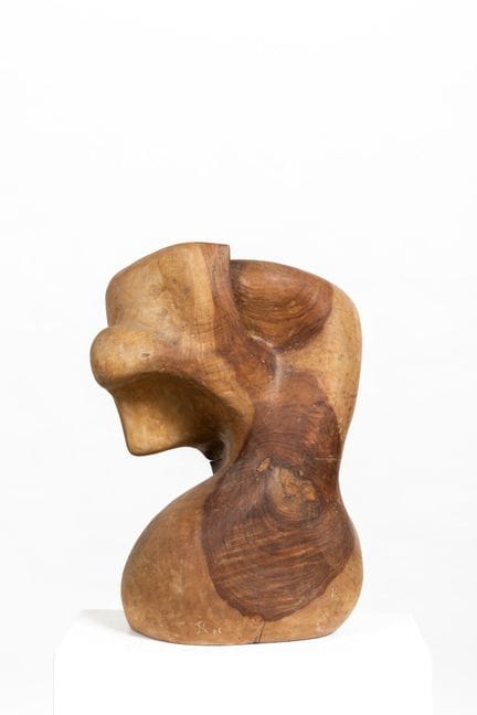 Joëlle NEVEU (1944–2007).
In Bewegung.
Holzskulptu