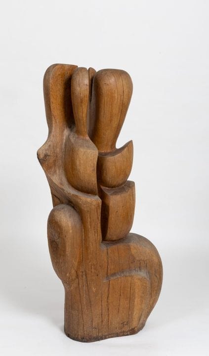Joëlle NEVEU (1944–2007).
Für immer getrennt.
Holz