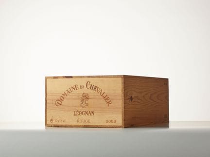 2003年份 CHEVALIER 酒庄红葡萄酒 CC 格拉夫产区，12瓶，原装木箱