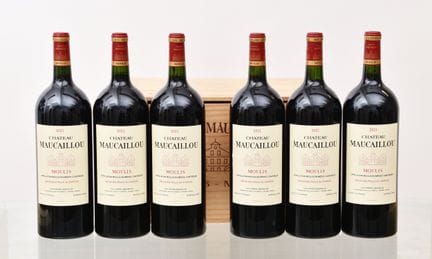 2021年份莫卡伊卢酒庄（Château MAUCAILLOU）葡萄酒，穆利斯-梅多克（Moulis