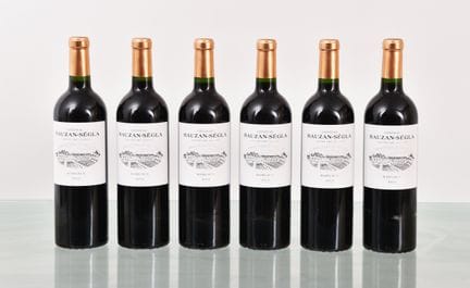 2013年份RAUZAN-SEGLA酒庄红葡萄酒，玛歌二级列级庄，6瓶，原装木箱