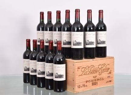 LA PETITE EGLISE 2001，波美侯，12瓶，原装木箱，酒质良好