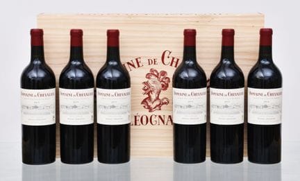DOMAINE DE CHEVALIER 2015，红葡萄酒，GCC 佩萨克-莱奥尼昂，6瓶，原装木
