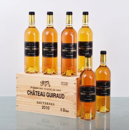 Château GIRAUD 2010, Sauternes, 6 botellas, caja d