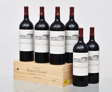 2019年份庞特-卡内酒庄（Château PONTET-CANET）红葡萄酒，波亚克5级庄（5e 