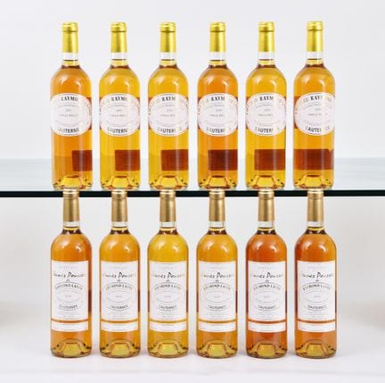 雷蒙-拉丰酒庄 2010 年份，索泰尔纳，6 瓶；另附同一年份的拉丰新芽酒 6 瓶