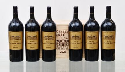 Château CANTENAC BROWN 2022, 3.º GCC de Margaux, 6