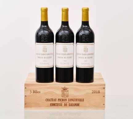 2018年皮雄-朗格维尔-拉兰德女伯爵酒庄（Château PICHON LONGUEVILLE C