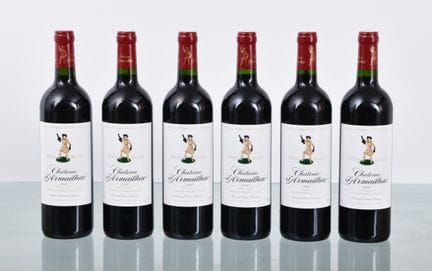 Château D'ARMAILHAC 2010, 5th Growth, Pauillac, 6 