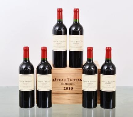 2010年份特罗塔诺伊酒庄（Château TROTANOY）波美侯红葡萄酒，6瓶，原装木箱
