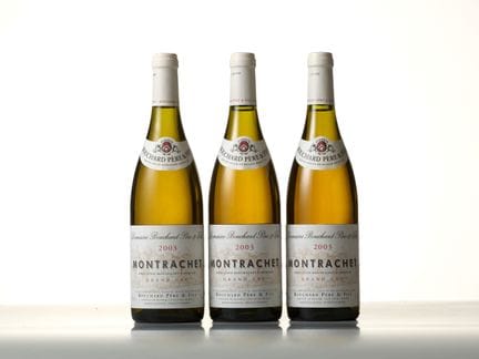 MONTRACHET (Grand Cru) 2003 Bouchard Père &amp; Fi
