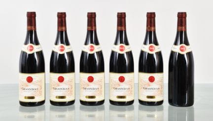 GIGONDAS 2010, E. Guigal, 6 bottiglie, di buona qu