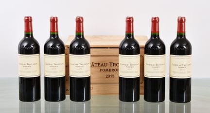 2013年份特罗塔诺伊酒庄（Château TROTANOY）波美侯红葡萄酒，6瓶，原装木箱