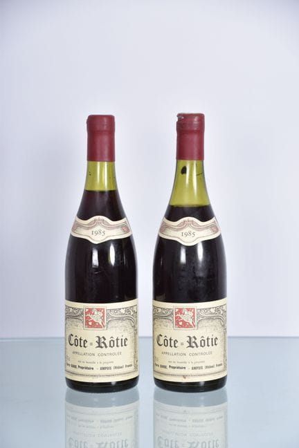 CÔTE-RÔTIE 1985, Pierre BARGE, 2 bottiglie, livell