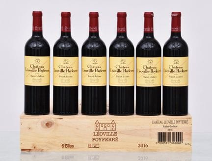 Château LÉOVILLE POYFERRE 2016, 2° GCC St-Julien, 