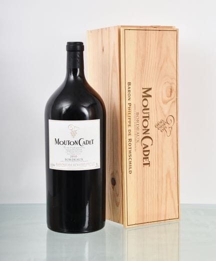 MOUTON-CADET 2010，帝国装（6升），原装木箱