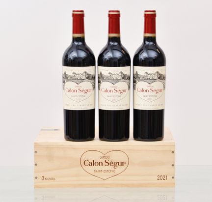 Château CALON SÉGUR 2021, 3.º GCC de Saint-Estèphe