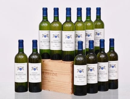 Château de FIEUZAL 2014, CC Pessac-Léognan, 12 bot