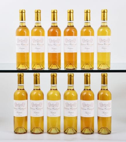 Château CANTEGRILL 2010, Sauternes, 12 botellas de