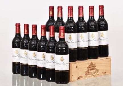 Château GISCOURS 2015, 3.º GCC de Margaux, 12 bote