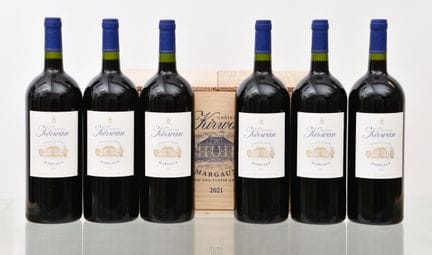 Château KIRWAN 2021, 3.º GCC de Margaux, 6 magnums