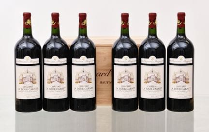Château LA TOUR CARNET 2021, 4° GCC Haut-Médoc, 6 
