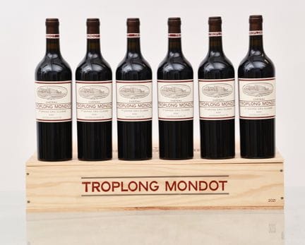 2021年特罗普隆·蒙多酒庄（Château TROPLONG MONDOT）圣埃美隆一级庄GCC 