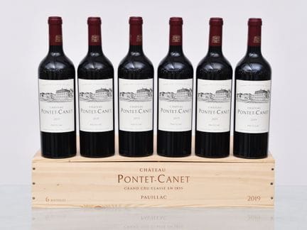 2019年份庞特-卡内酒庄（Château PONTET-CANET）红葡萄酒，波亚克5级庄（5e 