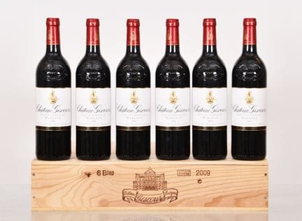 Château GISCOURS 2009, 3.º GCC de Margaux, 6 botel