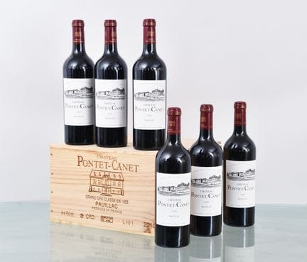 2010年份庞特-卡内酒庄（Château PONTET-CANET）红葡萄酒，波亚克5级庄（5e 