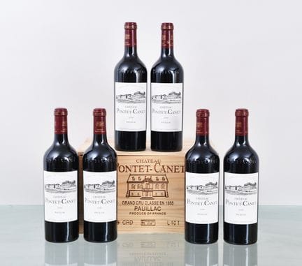 2010年份庞特-卡内酒庄（Château PONTET-CANET）红葡萄酒，波亚克5级庄（5e 