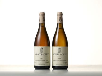 MONTRACHET (Grand Cru)  2003 Domaine des Comtes La