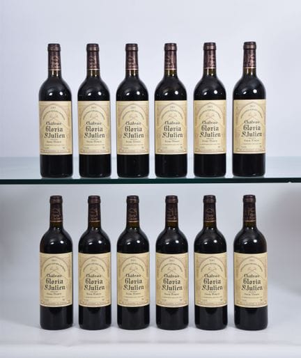 Château GLORIA 2001, CC Saint Julien, 12 botellas,