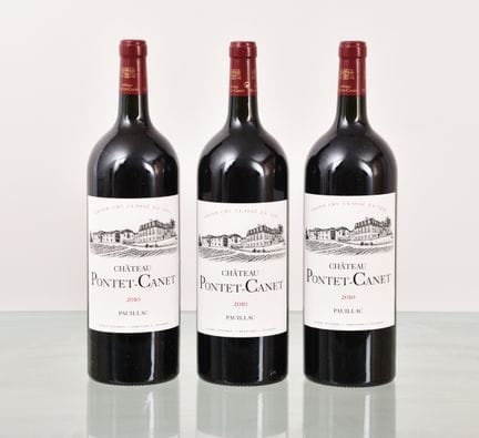 2010年份庞特-卡奈酒庄（Château PONTET-CANET）红葡萄酒，波亚克5级庄（5e 