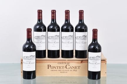 2013年份庞特-卡内酒庄（Château PONTET-CANET）红葡萄酒，波亚克5级庄（5e 