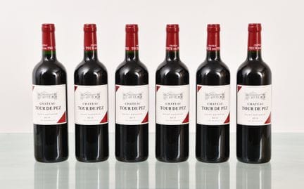 2010年份TOUR DE PEZ酒庄红葡萄酒，圣埃斯泰夫产区，6瓶
