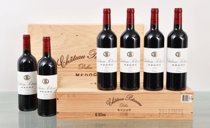 波坦萨克酒庄 2010年份，梅多克产区，12瓶，原装木箱
