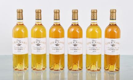 2010年份里厄塞克酒庄（Château RIEUSSEC）索泰尔纳一级特级园（1er GCC），6