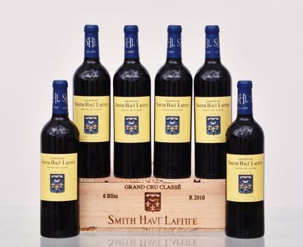 2010年份史密斯·奥拉菲特酒庄（Château SMITH HAUT LAFITTE）葡萄酒，佩萨