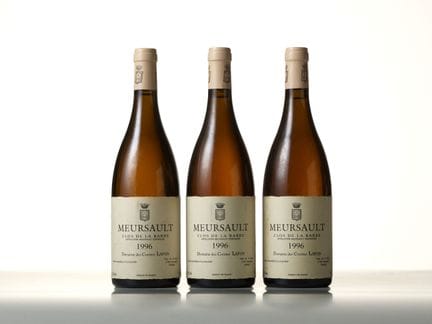 MEURSAULT CLOS DE LA BARRE 1996 Domaine des Comtes