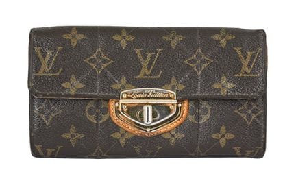 路易威登 SARAH 钱包
Monogram 帆布材质。配有镀金搭扣。尺寸：19×10×2 厘米。