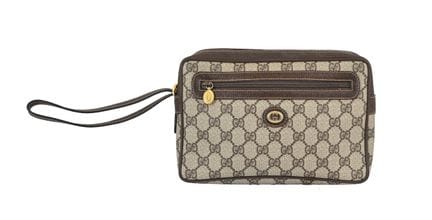 POCHETTE VINTAGE GUCCI
Toile motif Guccissima, fin